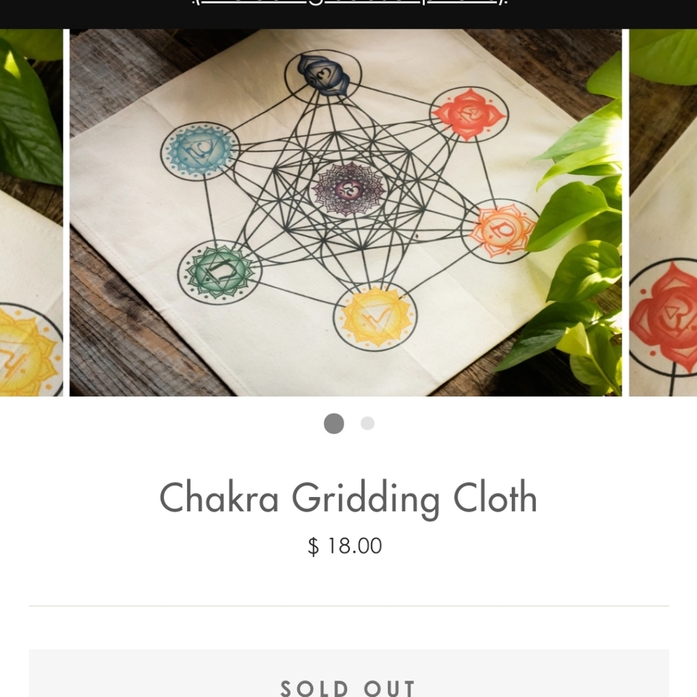 Chakra Crystal Grid Sacred Geometry
